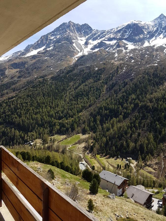 Le Panorama - Appartement 54 A Arolla Face Aux Montagnes A 150M Des Pistes Evolene Bagian luar foto