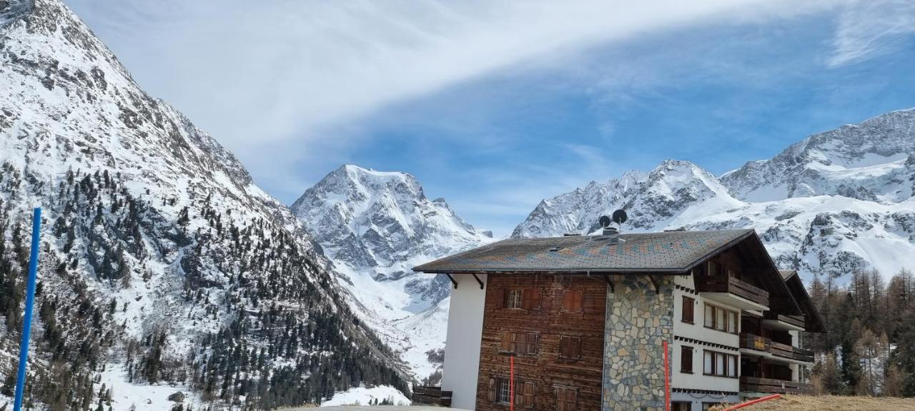 Le Panorama - Appartement 54 A Arolla Face Aux Montagnes A 150M Des Pistes Evolene Bagian luar foto