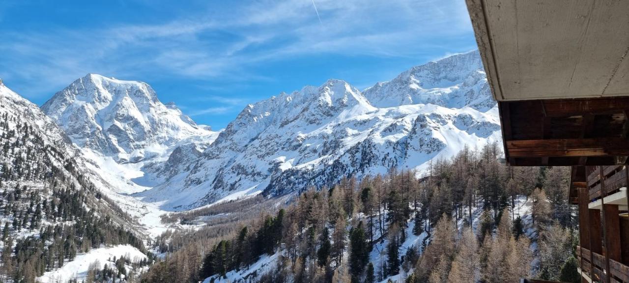 Le Panorama - Appartement 54 A Arolla Face Aux Montagnes A 150M Des Pistes Evolene Bagian luar foto