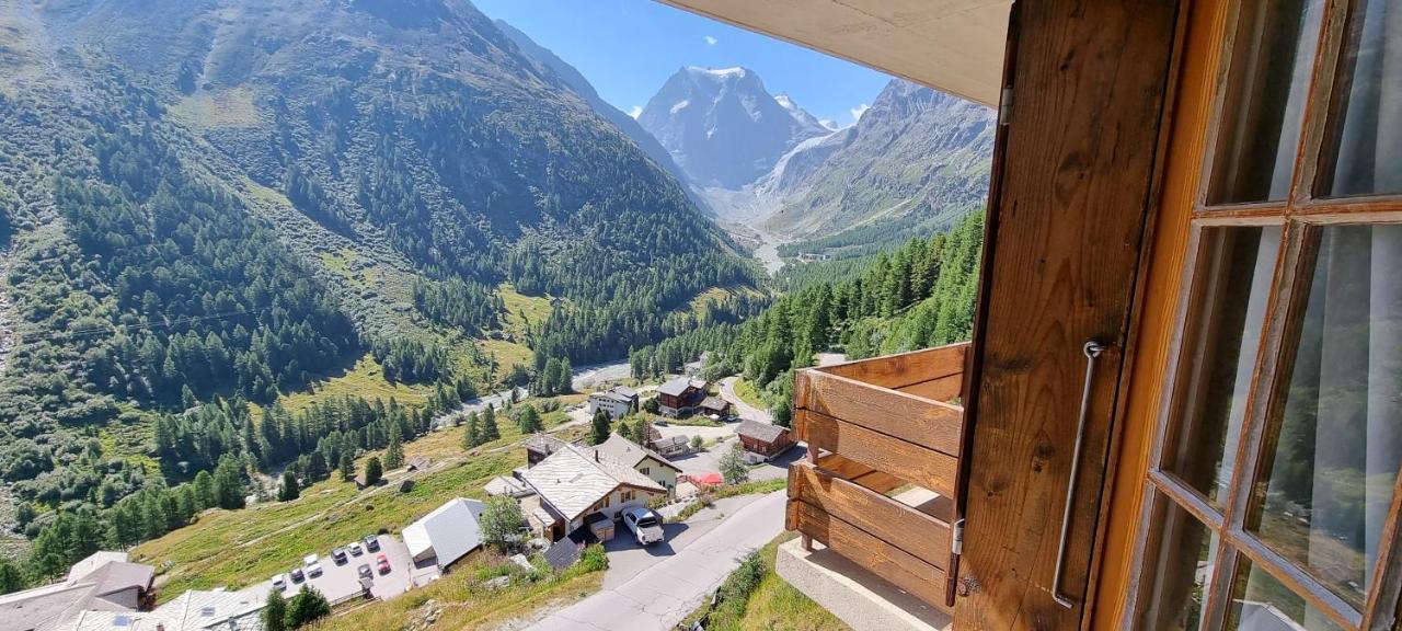 Le Panorama - Appartement 54 A Arolla Face Aux Montagnes A 150M Des Pistes Evolene Bagian luar foto