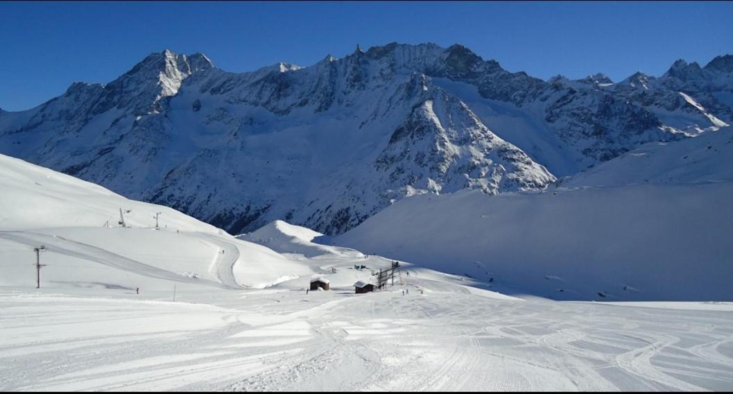 Le Panorama - Appartement 54 A Arolla Face Aux Montagnes A 150M Des Pistes Evolene Bagian luar foto