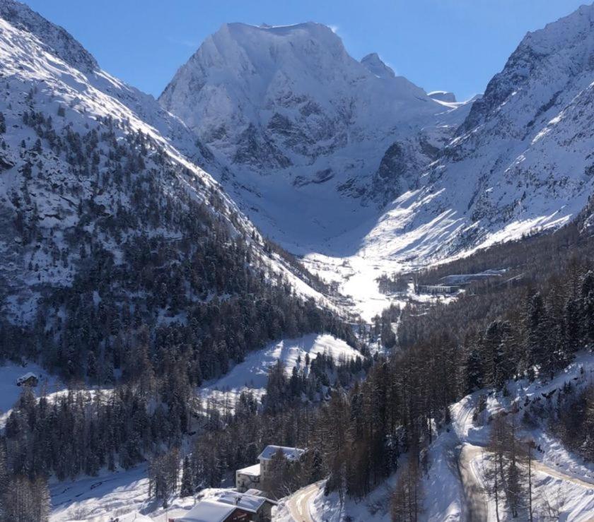 Le Panorama - Appartement 54 A Arolla Face Aux Montagnes A 150M Des Pistes Evolene Bagian luar foto
