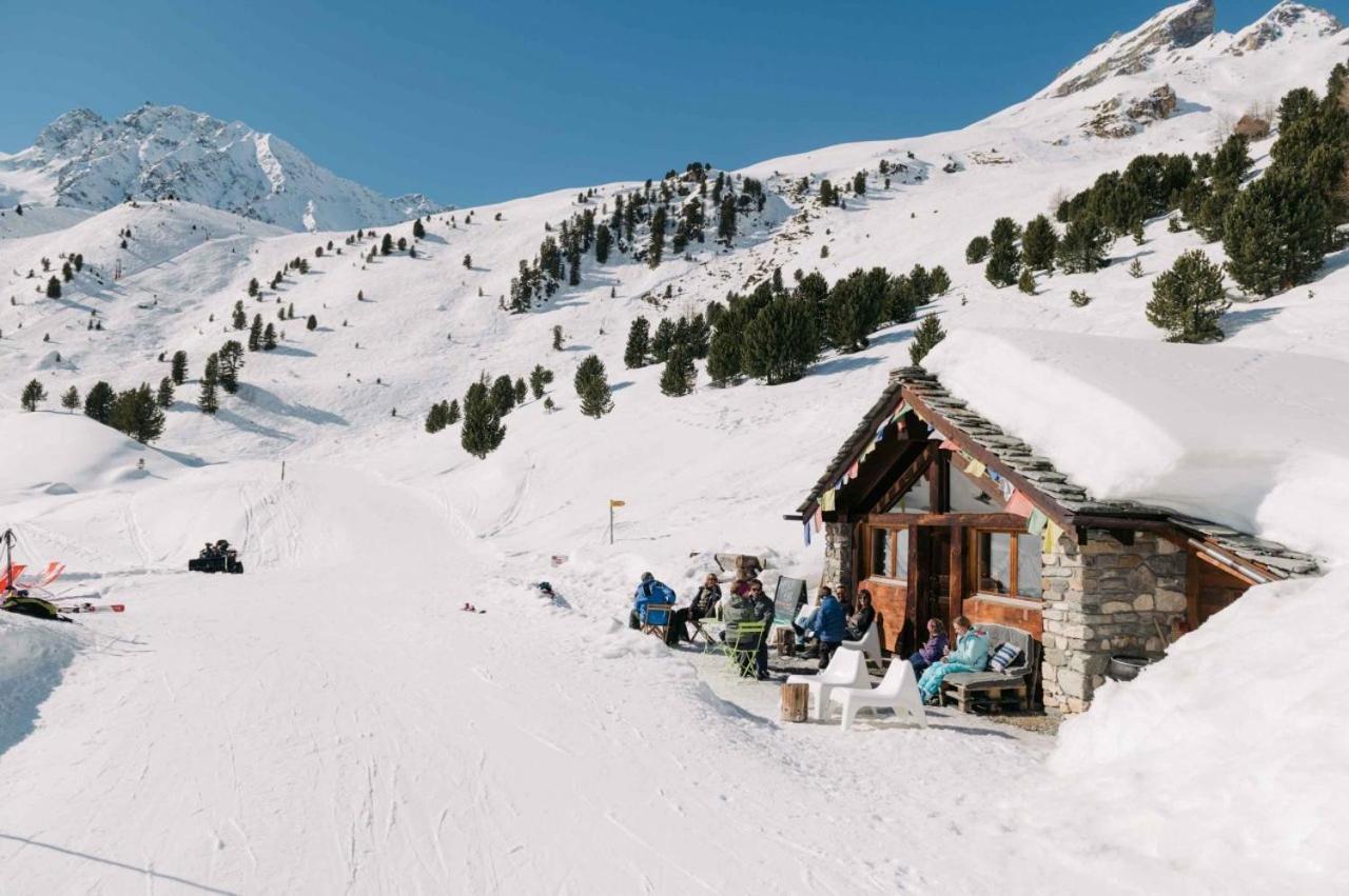Le Panorama - Appartement 54 A Arolla Face Aux Montagnes A 150M Des Pistes Evolene Bagian luar foto