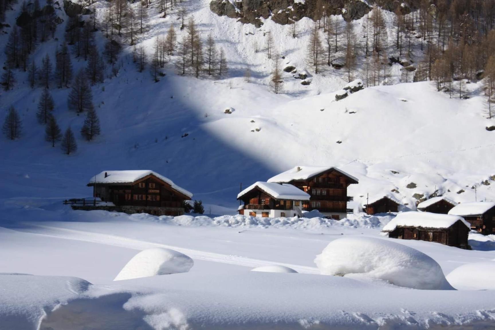 Le Panorama - Appartement 54 A Arolla Face Aux Montagnes A 150M Des Pistes Evolene Bagian luar foto