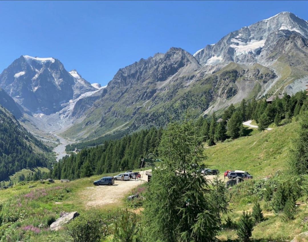 Le Panorama - Appartement 54 A Arolla Face Aux Montagnes A 150M Des Pistes Evolene Bagian luar foto